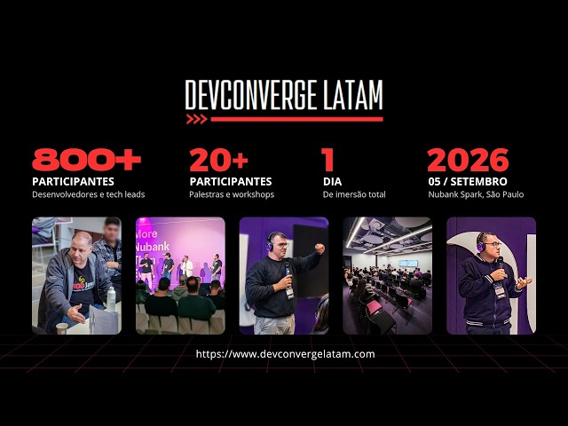 DevConverge LATAM 2026 | Engenharia de Software, IA e Novas Tecnologias