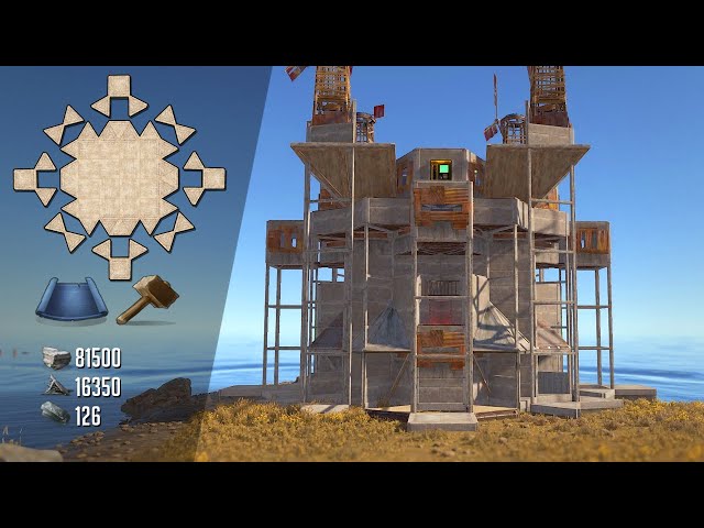 PERFECT 4x4 Rust Base Design 2025 – Ultimate Quad Base Build
