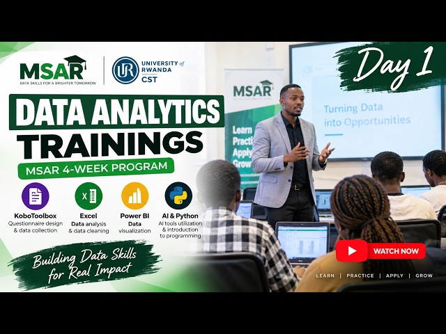 MSAR Data Skills Training – Day 1 | Data Management Process & Intro. Kobo Toolbox