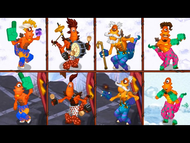 ALL Monsters 2026 In game vs Lost Things ( NEW ) || My Singing Monster