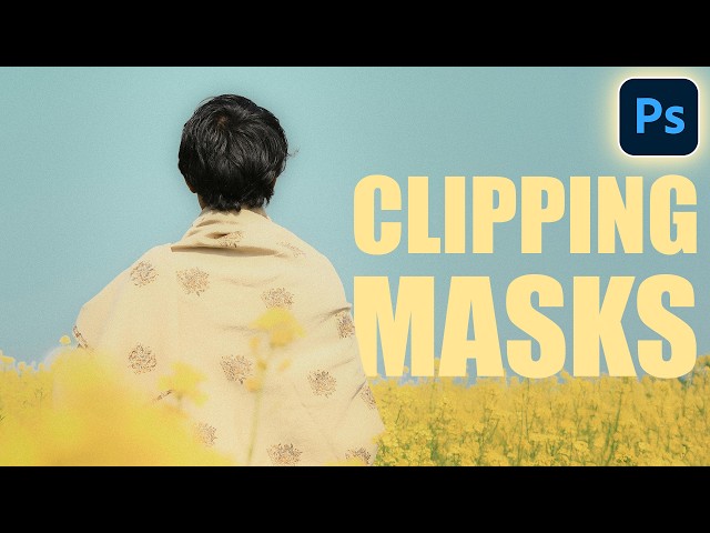 Photoshop Clipping Masks: The EASIEST Way to Fit Images Inside Text