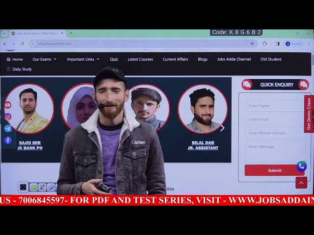 #jkssb #SI || Success Story of Hasseb || @JobsAdda786