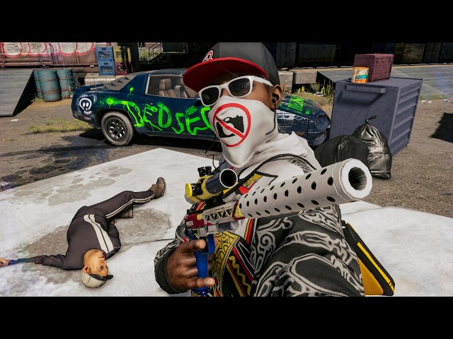 Watch Dogs 2 - Parkour Hackers Stealth & Action (Moscow Gambit) Realistic No HUD Gameplay