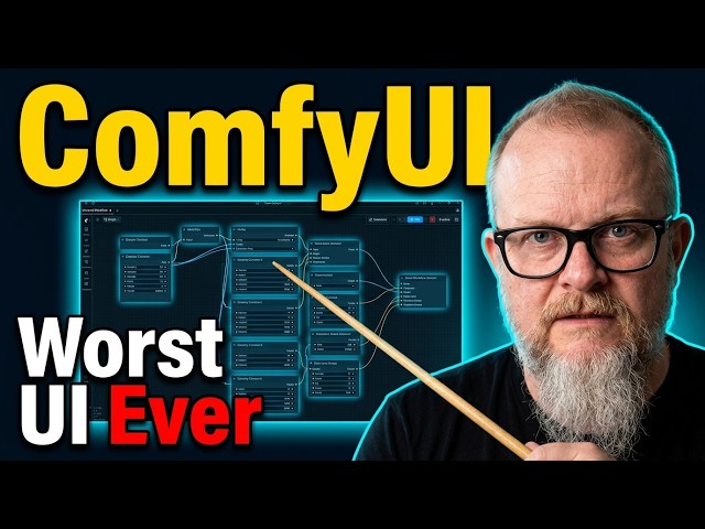 ComfyUI For Image and Video Generation Tutorial - Master the Worst UI Ever - Part 1