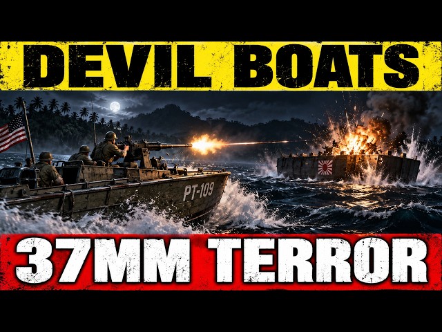The Salvaged Aircraft Gun on a Tiny Boat That Made Japanese Barge Crews Call It a Devil