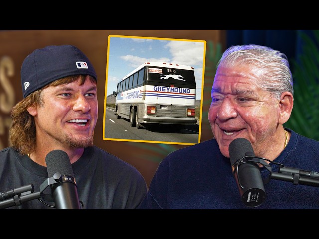 Theo and Joey Diaz Tell INSANE Greyhound Bus Stories