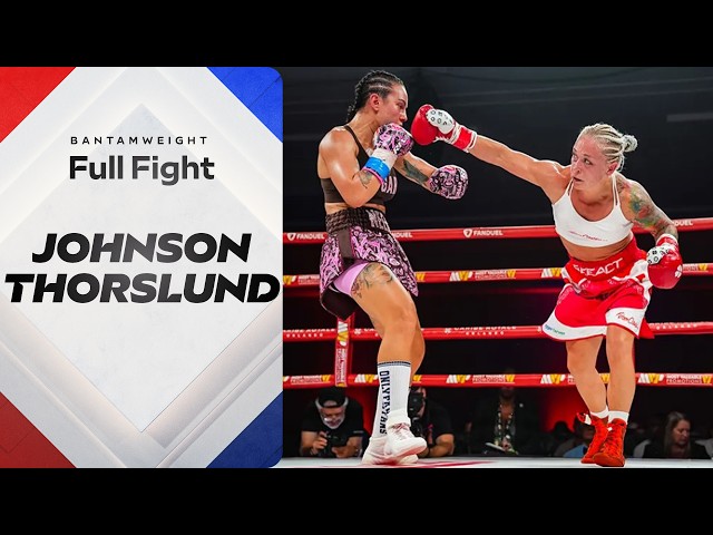 Cherneka Johnson vs Dina Thorslund | Undisputed bantamweight world title | Full Fight
