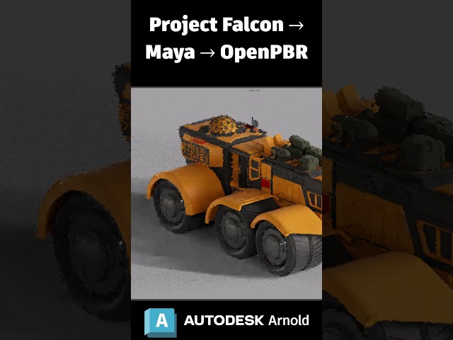 Project Falcon with Arnold for Maya