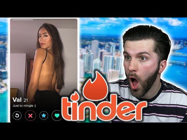 Tinder Swiping Hot Girls in Miami
