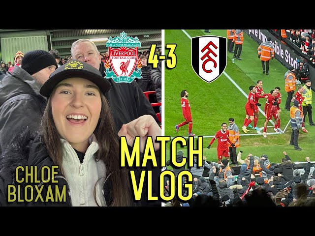 TRENT, MAC ALLISTER & ENDO SCORE SCREAMERS IN LIVERPOOL COMEBACK! | LFC 4-3 Fulham | Match Vlog