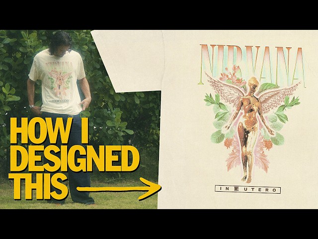 How I Made Official Nirvana Merch From My Bedroom!
