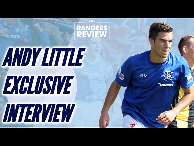 'It's the elephant in the room' - Andy Little reveals what he'd like to see more of at Ibrox