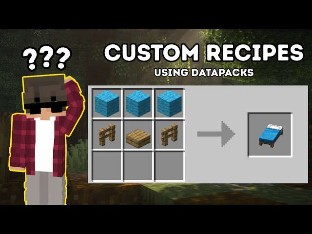 How to make Custom Recipes using Datapacks | 26.3 Java Tutorial