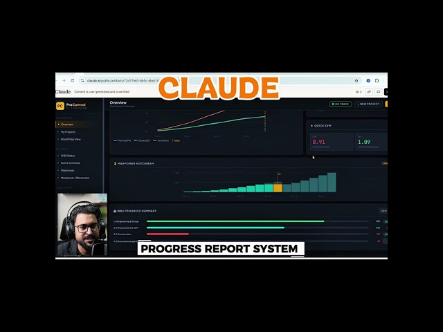 Can AI help Planning Engineers build a complete Project Controls and Progress Reporting System?