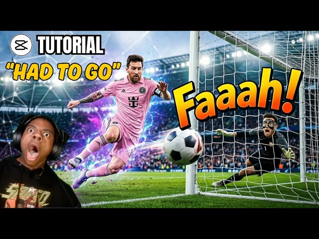 Viral MESSI "HAD TO GO" Football Edit Tutorial | CapCut PC
