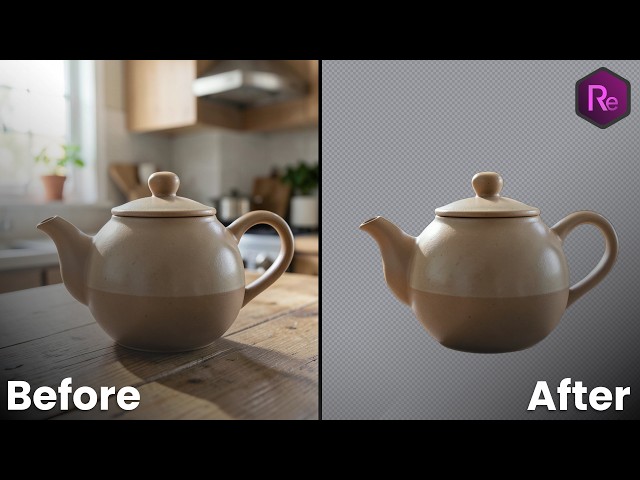 Render FX - How to Remove a Background (One Click, No Masking)