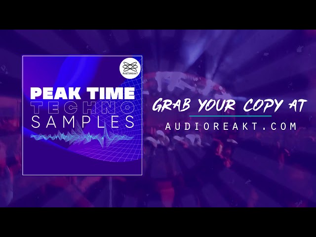 Peak Time Techno Sample Pack [Audioreakt]