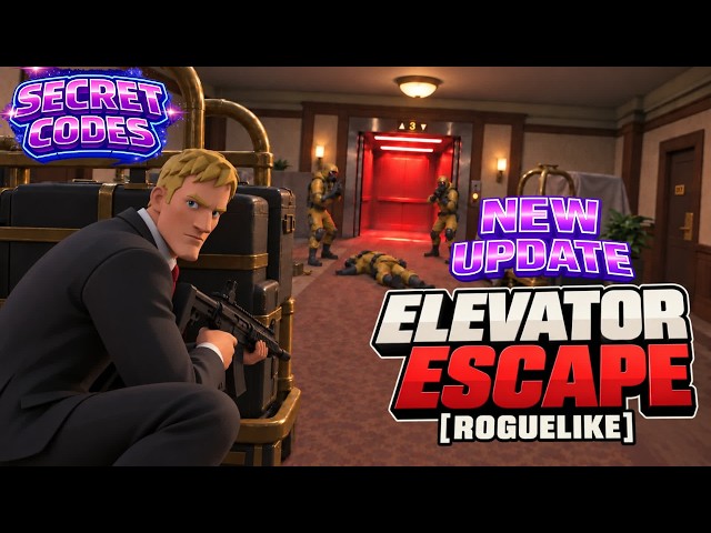 New Secret Codes & Update in Elevator Escape [Roguelike]