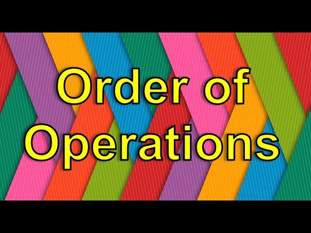 The Order of Operations Song (PEMDAS) | Silly School Songs - Educational Math Video