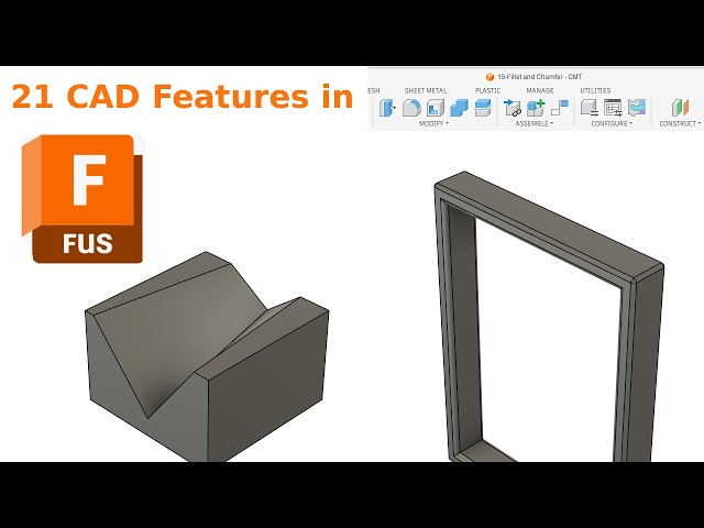 21 CAD Modeling Features