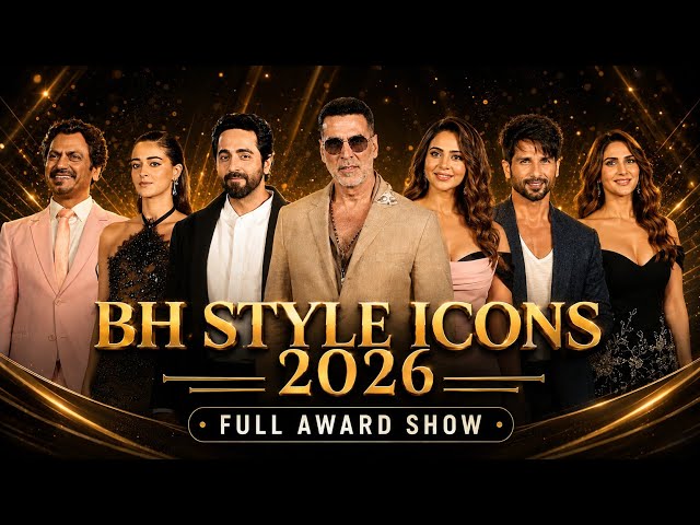Bollywood Hungama Style Icons Awards 2026: Akshay Kumar, Shahid Kapoor, Ananya Panday & more 