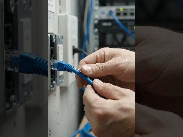 How to Connect and Terminate Ethernet Patch Cables in Network Rack