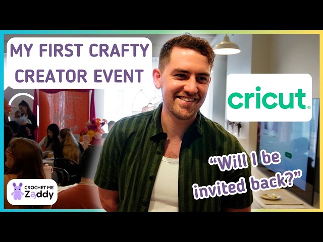 I went to a craft influencer event and this is what we got up to ✨ Crochetmezaddy vlog