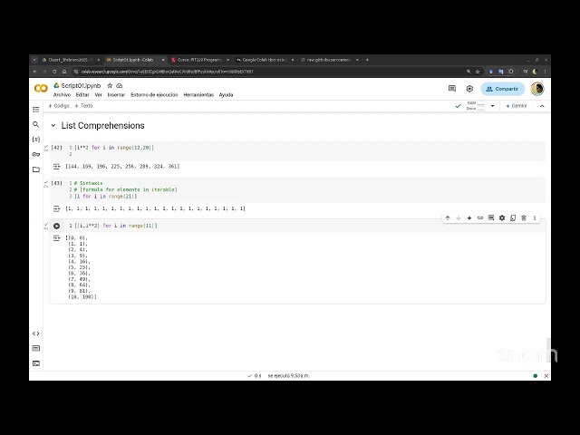 Programación en PYTHON Intermedio Sesión 01