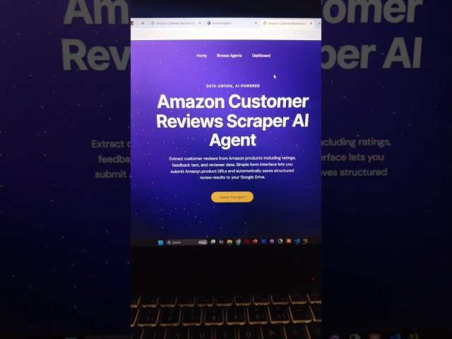 Scrape Amazon customer reviews (with/without API)
