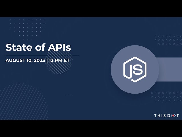 State of APIs