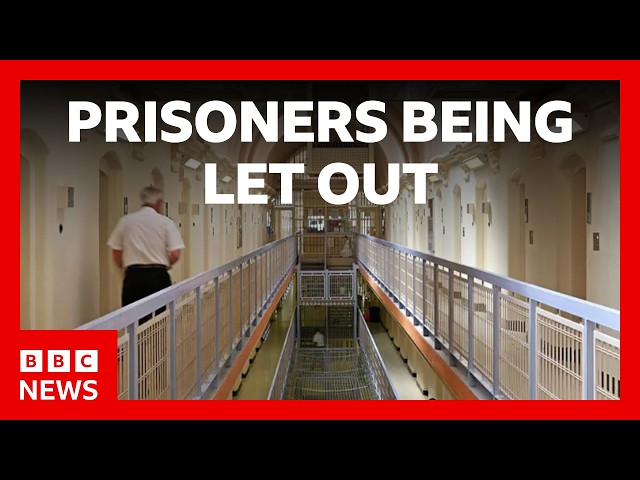 Why hundreds of UK prisoners are being released early | BBC News