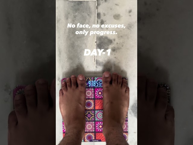 Day 1. Starting weight: 97.8 kg.#transformation #fatloss #weightloss #motivation