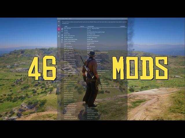 46 MODS - my entire mod list