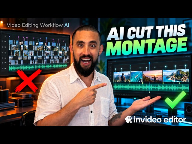 How to Cut Montages with Video Editing Workflow AI (Step by Step)