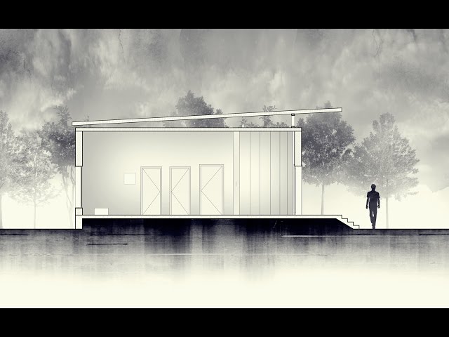 Easy Section Render : Architectural Rendering