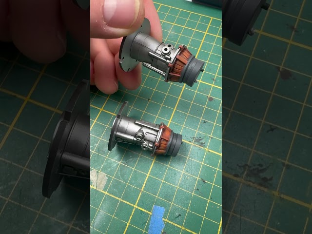 N-1 Starfighther, Mandalorian, Star Wars,Revell 1/24, Engine Painting