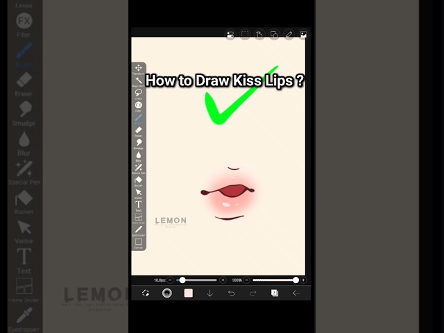 Lip Render ✨🩷 #art#render#digitalart#ibispaintx#drawing#tutorial#trending#trend#viral#fypシ