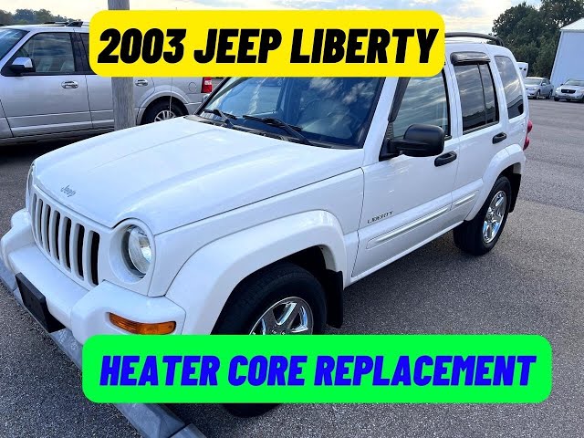2003 Jeep Liberty Heater Core Replacement