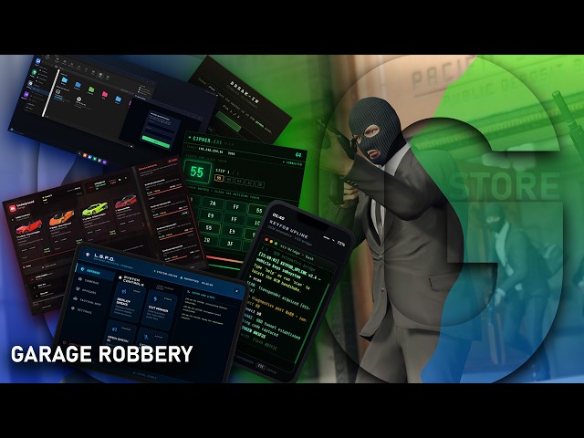 Garage Robbery Teaser - Gta V FiveM Script - CG Store