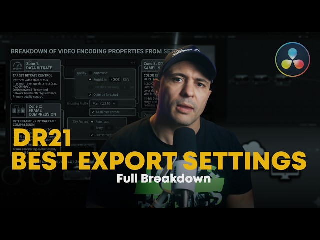 The BEST Export Settings in DaVinci Resolve 21: Complete Breakdown