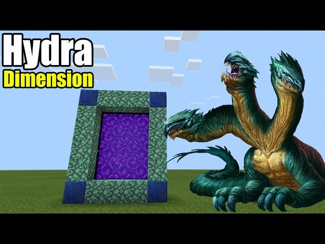 PORTAL to the HYDRA Dimension | Minecraft PE