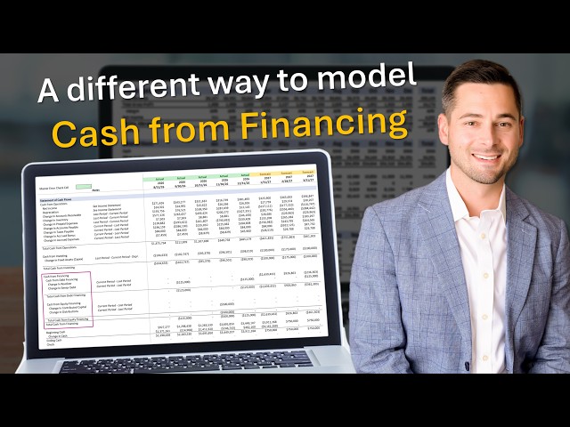 A different way to model the Cash from Financing