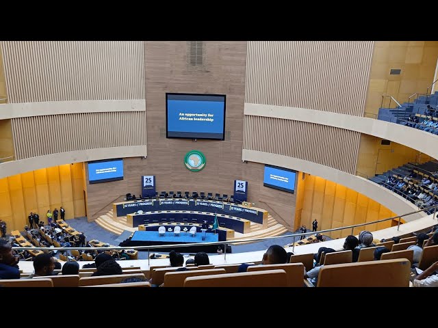 A 25th Anniversary Dialogue hosted by the Gates Foundation at Nelson Mandela Hall, AU Headquarters.