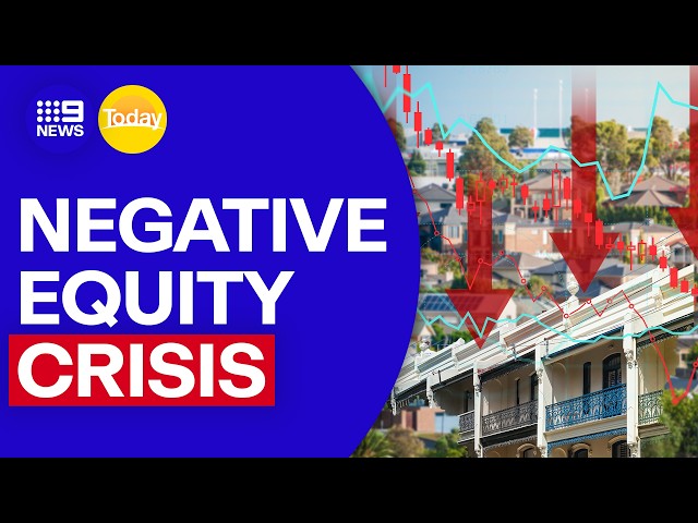 Young Aussies trapped in debt as prices fall | 9News Australia