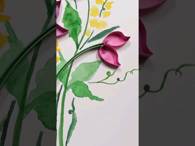 Summertime Quilling! Beginner's Art!