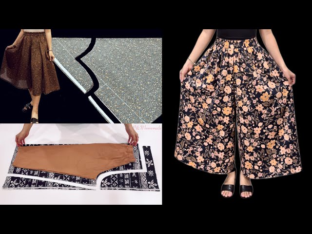 ✅3 types of pants that are extremely easy to sew for beginners