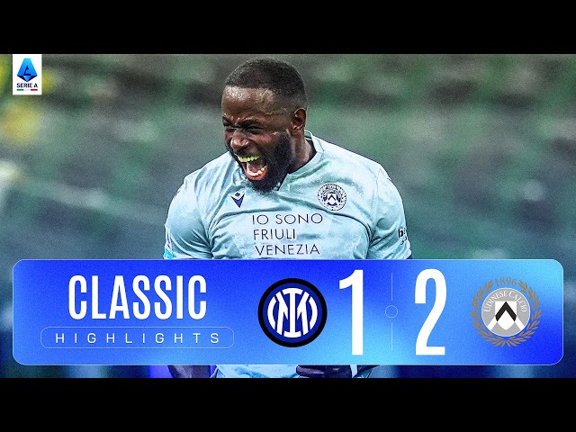 INTER-UDINESE 1-2 | CLASSIC HIGHLIGHTS SERIE A 2025/26