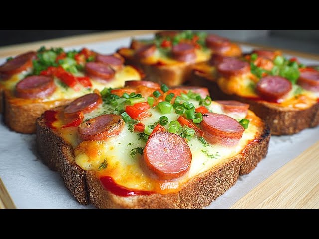 Easy Breakfast Sandwich Recipe | Hotdog, Cheese & Egg Toast (So Good!)