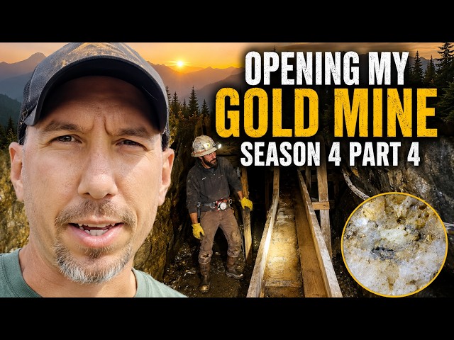 Building A New Chute To Get The Gold Out... Wait Until You See The Gold We Found!! Season 4, Part 4
