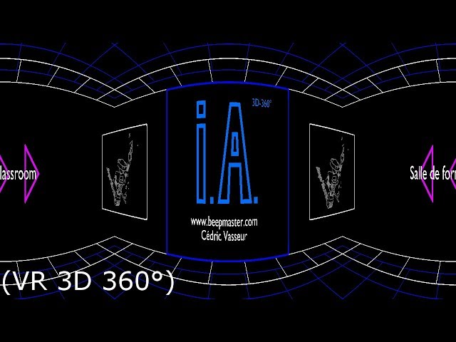 (VR) Intelligence artificielle, Classe virtuelle 360° 3D